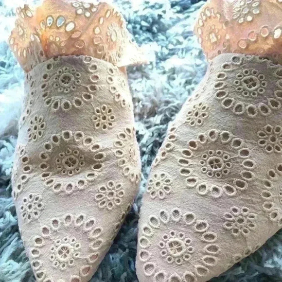 Free People Sienna Mule Coral NWT Size 39 - Picture 4 of 8